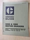 Caterpillar 120G & 130G Motor Graders, Lube & Maintenance Guide, SN see...