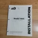 Jacobs Engine Brake Installation Manual for Model 340A