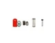 Filter Kit Fits DAEWOO/DOOSAN D25 S-3 ECO Air Oil Fuel w/Cummins A2300 Eng