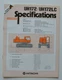 HITACHI UH172 Hydraulic Excavators 1981 dealer brochure - English - USA