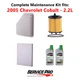 2005 Chevrolet Cobalt 2.2L Complete Air, Oil & Cabin Filter Kit (5W-30)