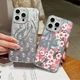 For iPhone 16 15 Pro Max 14 13 12 11 ShockProof Floral TPU PC Pattern Case Cover