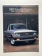 1983 Mazda B2000 - B2200 Trucks Original Sales Brochure *Showroom Book*