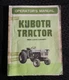 1976-1985 GENUINE KUBOTA L245 T F DT TRACTOR OPERATORS MANUAL + PARTS CATALOG