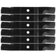 6PK Oregon Mower Blades for Kubota K5619-34330 ZD221 ZG227 K5351-99040 54" Deck