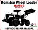 Komatsu WA180-3 Wheel Loader Service Repair Manual