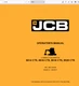 JCB 8014 8016 8018 8020 CTS Excavator Operators Manual 9821-6100 PDF USB