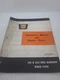 Oliver Tractor 261 262 Disc Harrow Repair  & Parts Book Manual R2043A