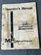 VINTAGE MASSEY FERGUSON MF 300 COMBINE OPERATOR'S MANUAL 690 553 M8