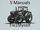 Mahindra 1635 HST Service Manual  and Operator Manuals FREE SHIPPING