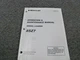 Kawasaki 85Z7 Wheel Loader w Isuzu 6HK1 Engine Operator Maintenance Manual xz