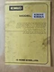 KOBELCO  Model K904E & K905A, Excavator Operator's Manual,   3/1986