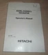 HITACHI EX200-2 EX200LC-2 EXCAVATOR OPERATOR OPERATION & MAINTENANCE MANUAL BOOK