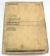 Caterpillar CAT 966F Series II Wheel Loader Tractor Parts Manual S/N 1SL1-506