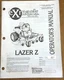 Exmark Lazer Z Operator's Manual 160,000 or Higher  Part No. 850612 Rev. D 1997