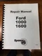 Sparex - Ford 1000 1600 Tractor Workshop Repair Manual Used