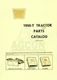 Oliver 1950-T Tractor Parts Catalog Manual