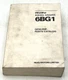 ISUZU 6BG1 DIESEL ENGINE GENUINE PARTS CATALOG ESP-221