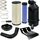 Air Filter Upgrade Kit Compatible with Kawasaki FR651V FR691V FR730V Mowers