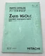 HITACHI P1F1-E1-2 ZAXIS 160LC EQUIPMENT COMPONENTS PARTS CATALOG
