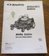 Simplicity DERBY STALLION ZT2561 Zero Turn Riding Mower Operators Manual 1822576