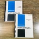 International 574 2500 Series A Tractor D-239 Diesel Engine Parts Catalog Set