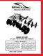 Owner's Manual for Brinly DD-1000 3pt Double Gang Disk Harrow Disc Lawn Tractor
