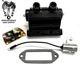 IGNITION COIL, POINTS & CONDENSER WITH GASKET FITS KOHLER K532 K582 K482 ENGINES