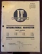 IH-32 International Harvester I&T Engine & Shop Service Manual