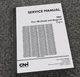 Case F4DFE617L Tier 4B Stage IV NEF Engine Shop Service Repair Manual 48076871