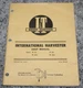 I & T INTERNATIONAL HARVESTER Shop Manual IH-31 Series : 544,2544,656,2656