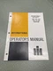 International 1000 1200 1250 1450 1650 Operators Manual
