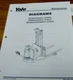 Yale MCW040E C819 Forklift Electrical & Hydraulic Schematics Manual 524167553 xo