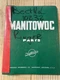 Manitowoc 4100W Ringer Parts Manual Serial 10232 OEM Pre-owned Free Ship Crane
