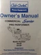 Cub Cadet Commercial Pro Performer Walk-Behind Mower Tractor 4816F Owners Manual