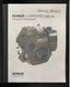 Engine Technical Workshop Manual Kohler Command 11,12.5,13,14,15,16HP KC116