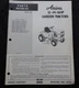 ORIGINAL 1973-1975 ARIENS S-12 S-14 S-16 LAWN TRACTOR PARTS CATALOG MANUAL