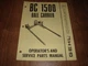 Gehl BC 1500 Bale Carrier Operators & Service Parts Manual Form No. 902147