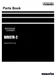 Komatsu WB97R-2 Backhoe Loader Parts Catalog Manual SN 97F20172-Up