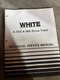 White 4-150 4-180 Tractor Drive Train Technical Service Manual AMIL26
