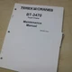 TEREX BT 3470 Truck Crane Shop Service Repair Maintenance Manual book owner 2001