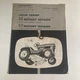 John Deere 39 And 47 Rotary Mower Operator&rsquo;s Manual OM-M42780 For 110 And 112 La