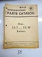 INTERNATIONAL McCORMICK 55-T 55-W BALERS FACTORY PARTS CATALOG BP-2