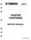 OEM Genuine Yamaha Dealer/Owner's Service/Repair Manual 2013 YFM700R Raptor 700