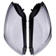 Pair Headlight Lens Cover For Mercedes-Benz C-Class W205 2015-2017 A2059067403