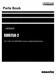 Komatsu GD825A-2 Grader Parts Catalog Manual S-N 11001-UP
