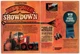 1979 IH International Harvester Red Power 1586 Tractor 70's 2-Page Print Ad
