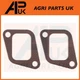 Exhaust Manifold Gasket Pair for Landini CF6830 Trekker 65 75 85 Rex 95 Tractor