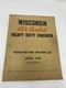 Wisconsin Air Cooled Heavy Duty Engines Instruction Manual Model AENL MM-283-B