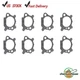 8PCS Carburetor Air Filter Gasket For Briggs & Stratton 124700 124800 126700 US
